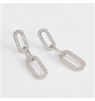 Orecchini Mabina Donna Orecchini In Argento E Zirconi in Argento Zircone 563465 - 563465